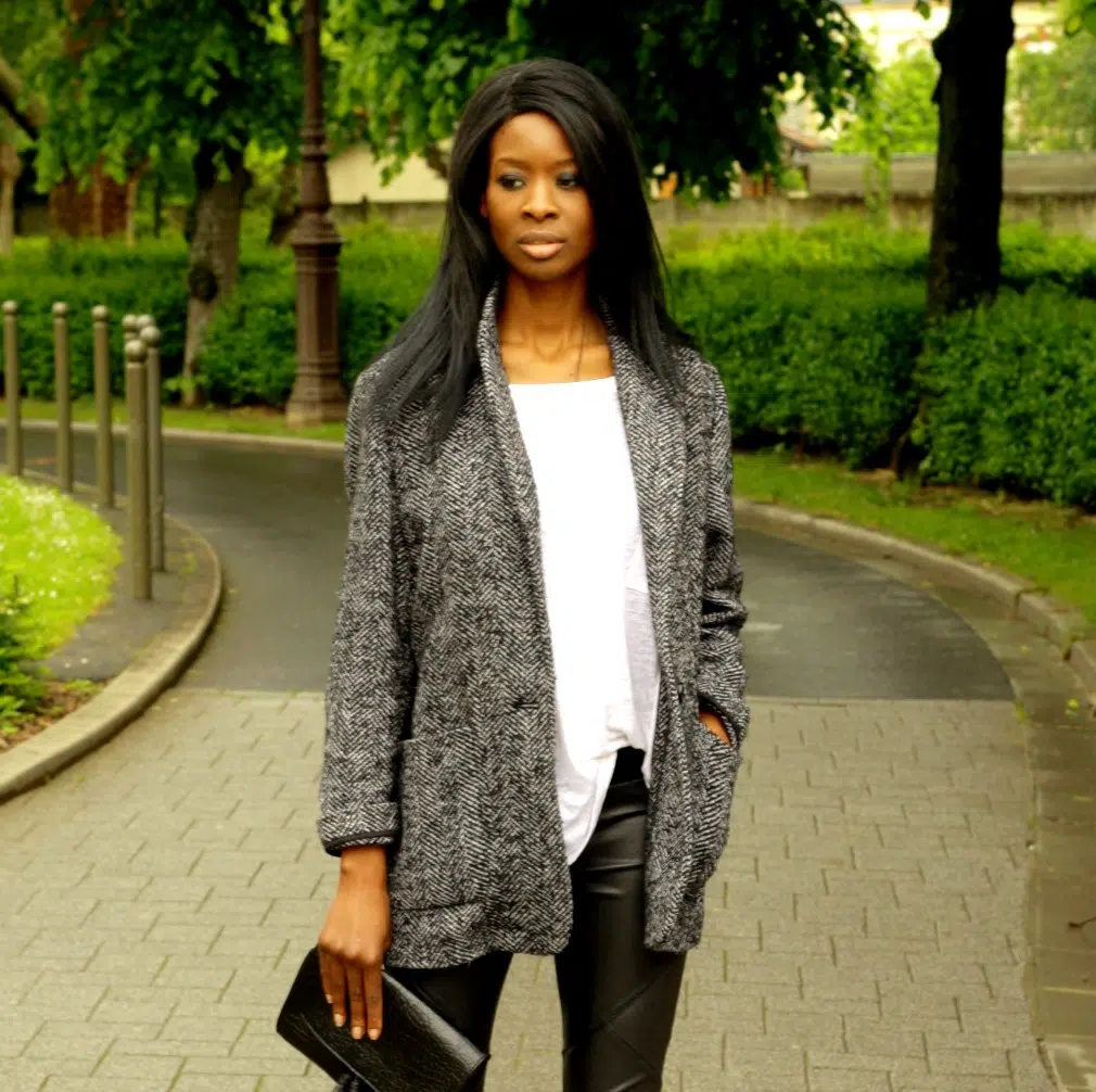 porter un manteau boyfriend avec style