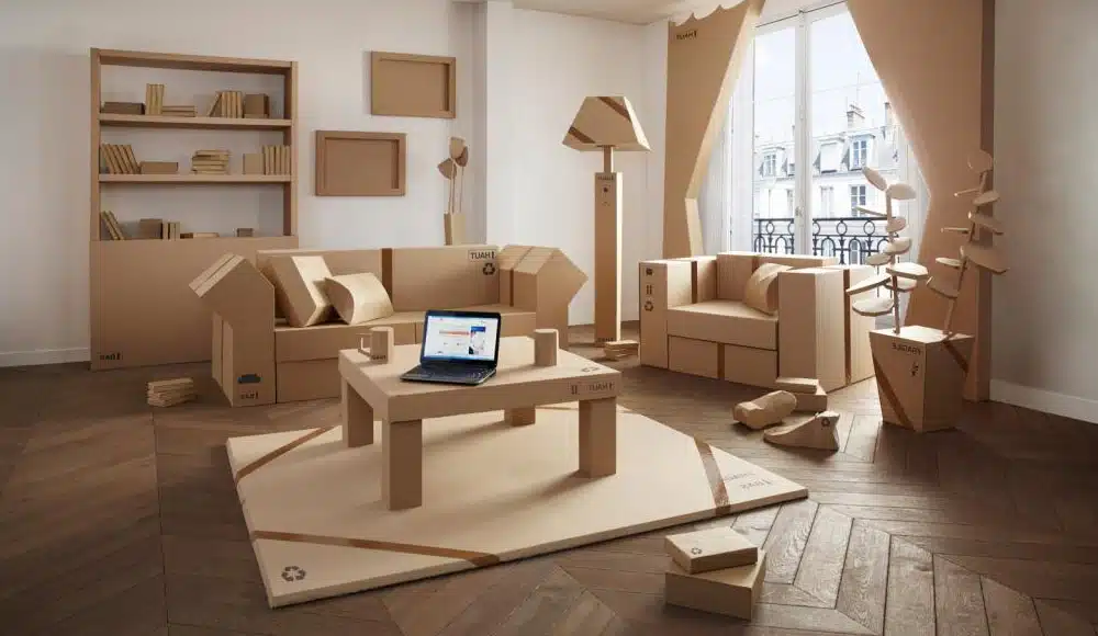 Les avantages des meubles en carton une solution écologique et pratique pour votre intérieur
