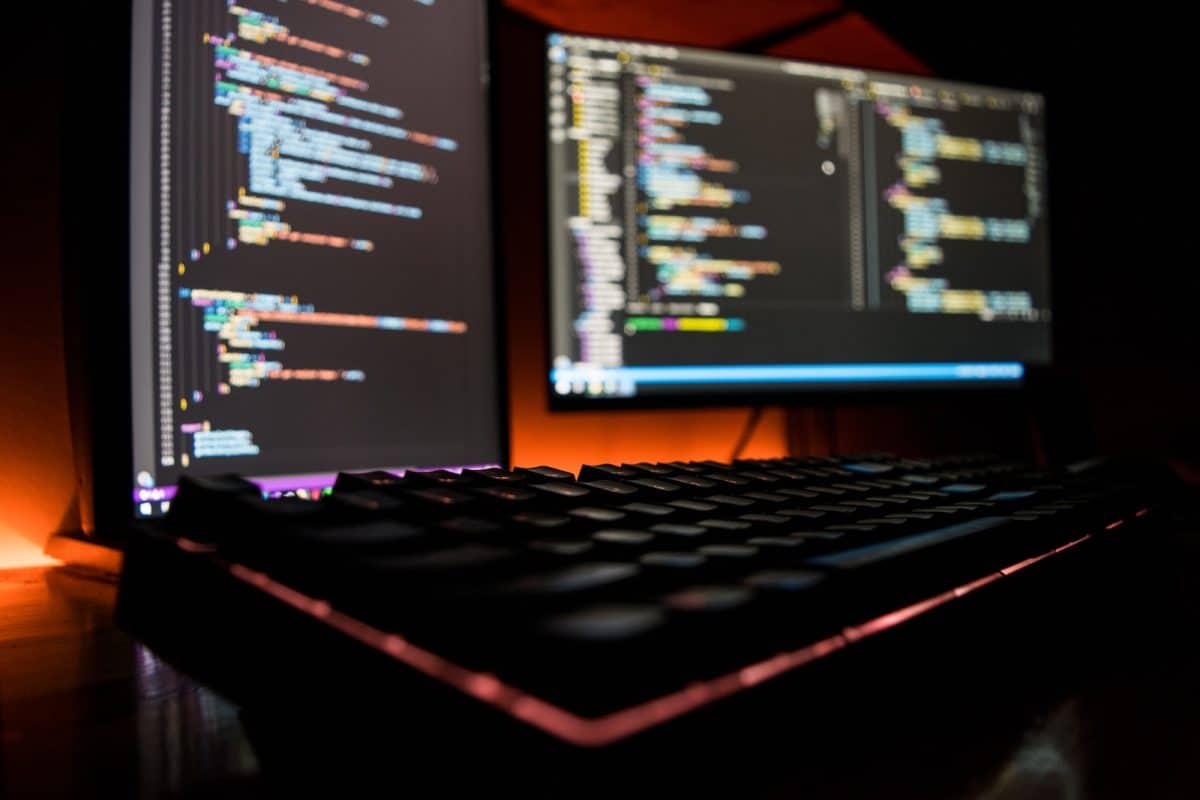 Ecrans d'un développeur web