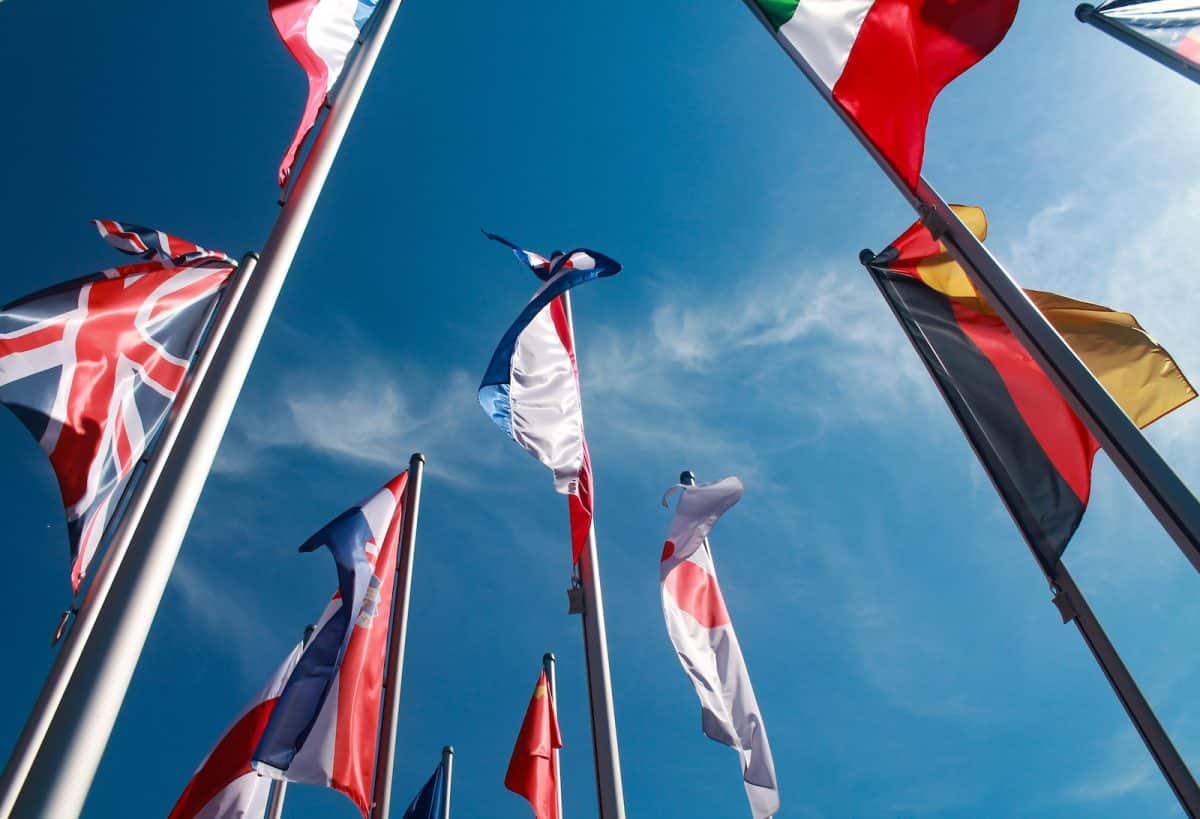 divers drapeaux