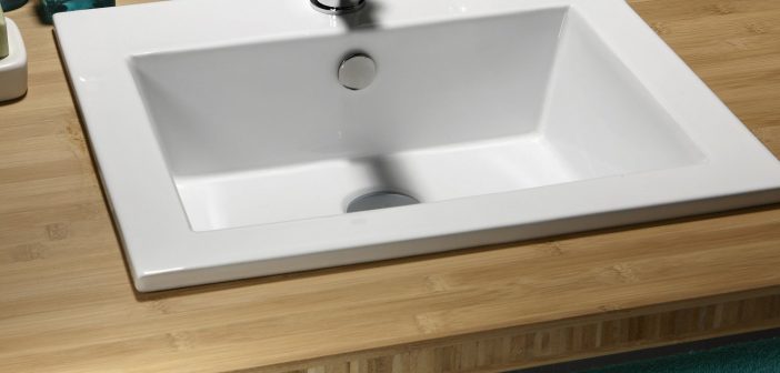 Vasque de salle de bain, à poser ou à encastrer